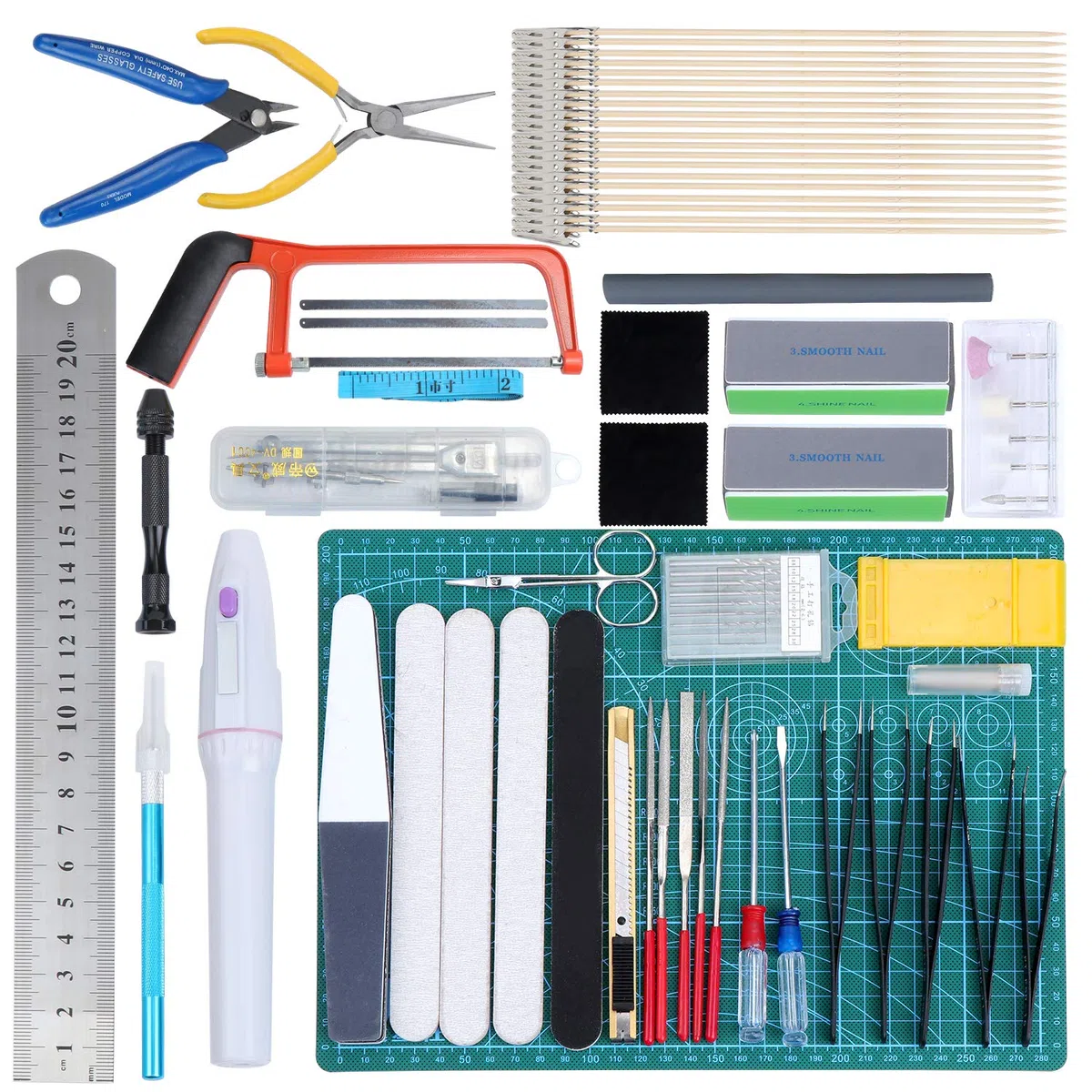 64PCS Kit di Strumenti Modello Gundam, Hobby Building Craft Set, Modello Gundam Strumenti di Base per la Riparazione di Modelli di Edifici