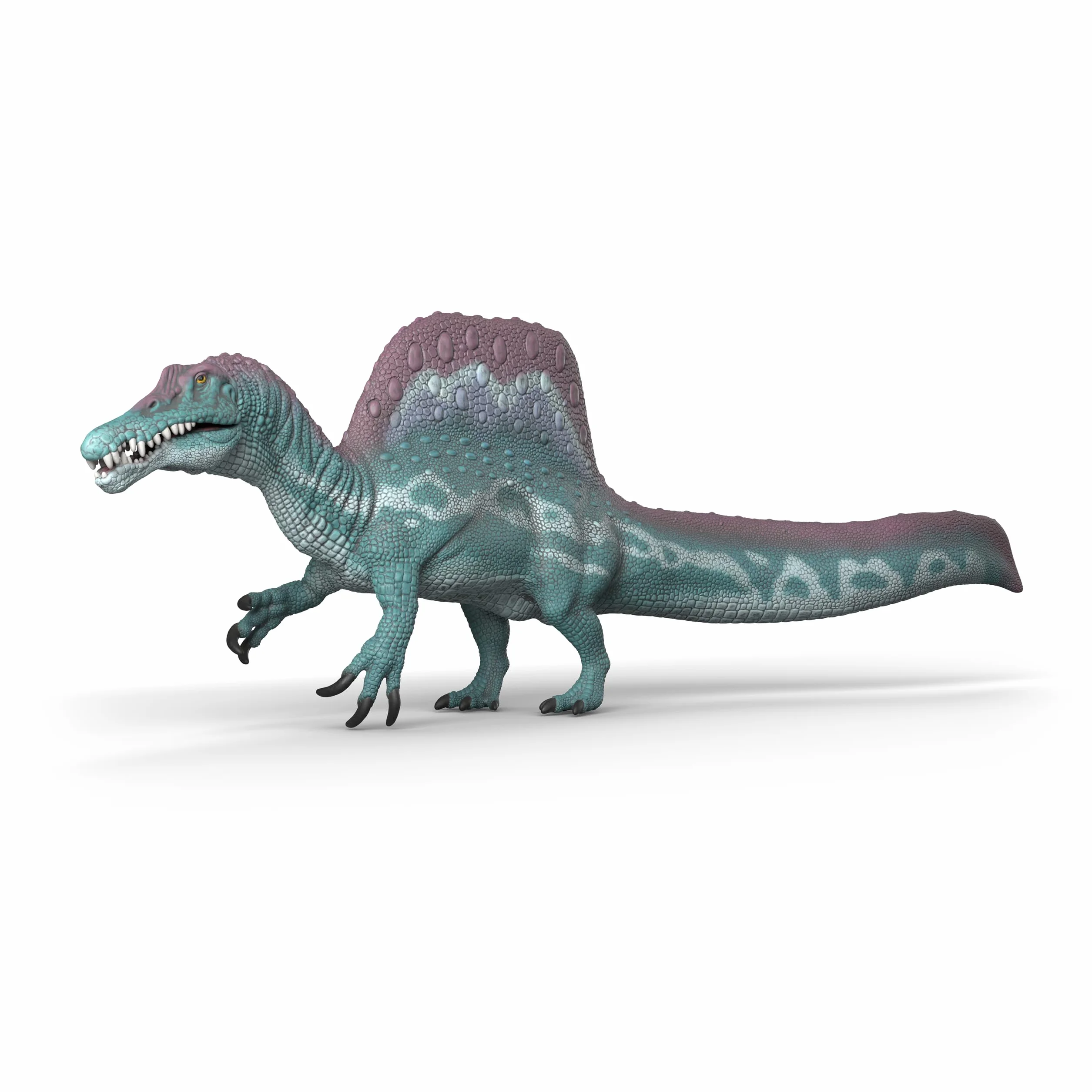 schleich DINOSAURS | Spinosauro 15049 | dinosauro dettagliato con mascella mobile | regalo per ragazze e ragazzi | giocattolo robusto per giocare e collezionare | figura dai 5 anni | 31 x 9 x 12 cm