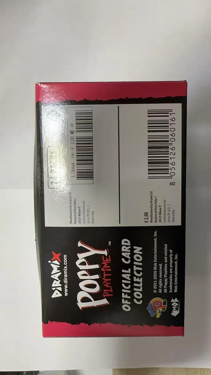 Diramix POPPY PLAYTIME 24 Bustine Ufficiali, Ogni Bustina Contiene 5 Carte Collezionabili - Totale 120 Carte