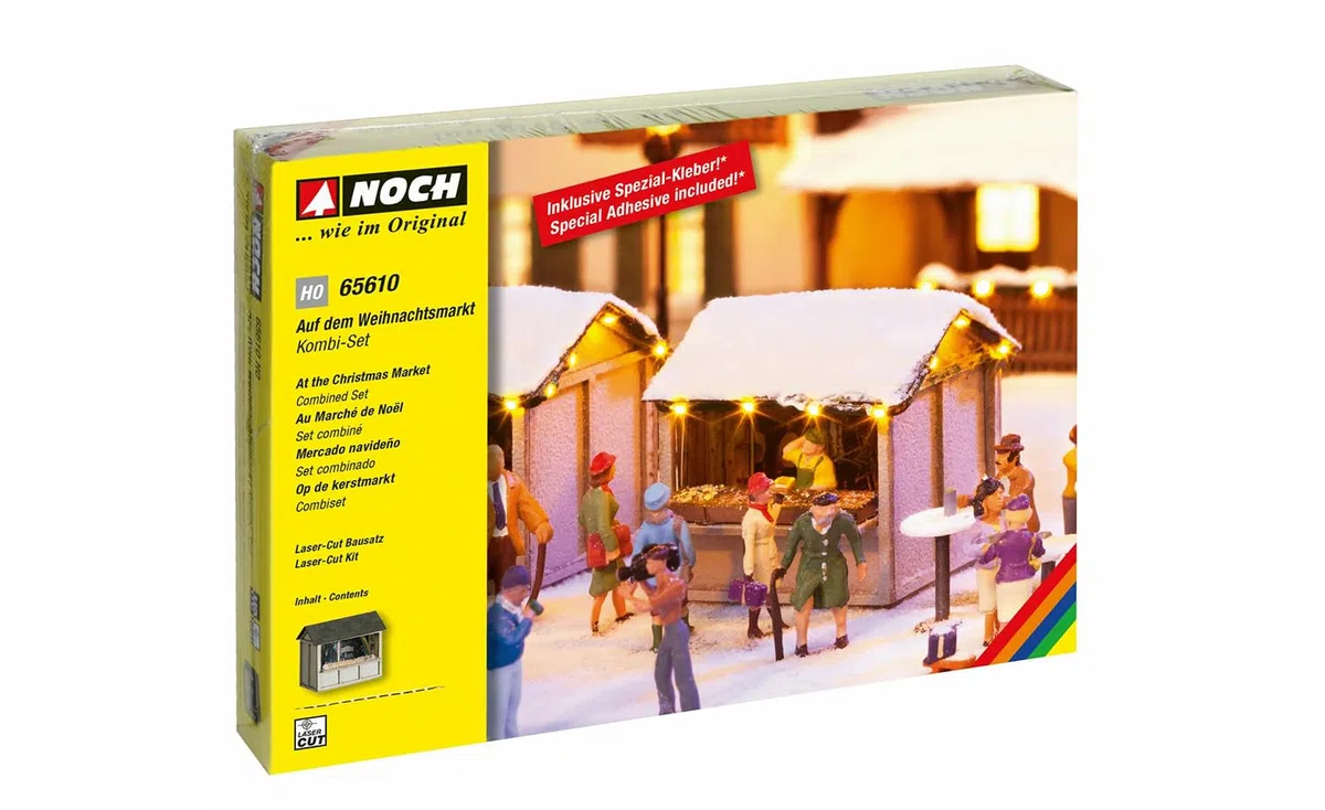 Noch 65610 - Mercatino di Natale, Miniatura