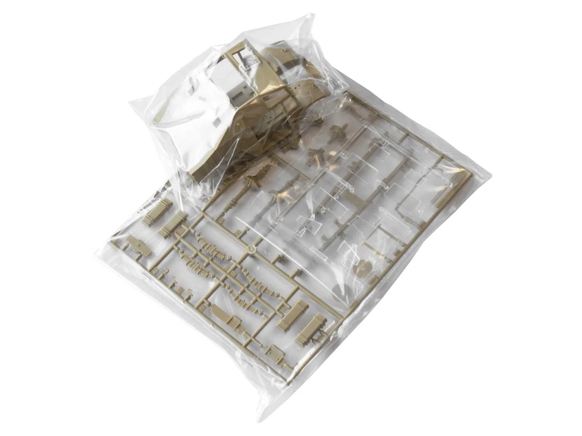 Tamiya- British 25LB Gun Veicolo Modellino in Scala, Colore Mimetico, Small, 35044