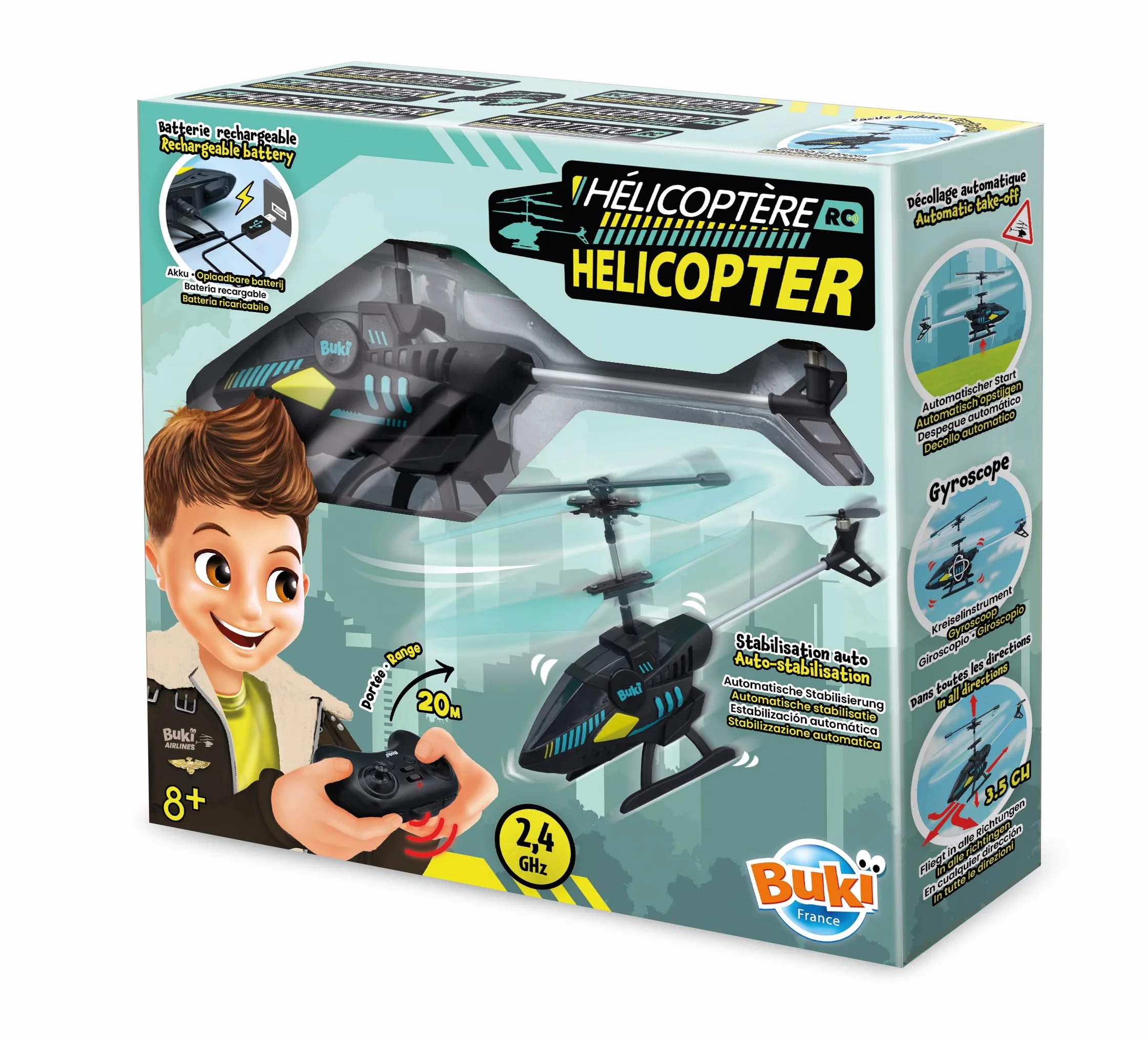 Buki - Elicottero R/C, 37295