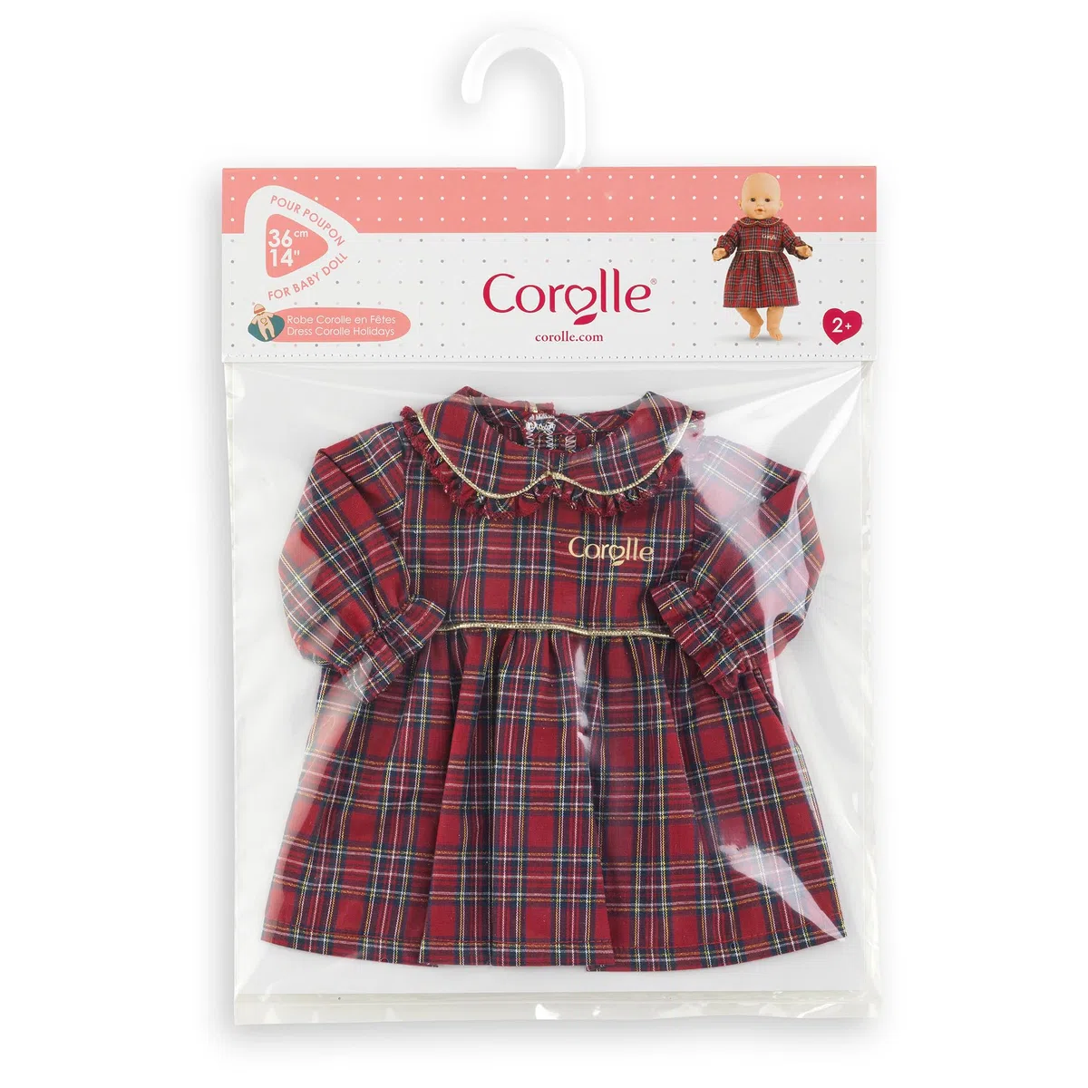 Corolle - Vestito, Corolla in Feste, indumento, per Poupon 36 cm, dai 2 anni, 9000141760