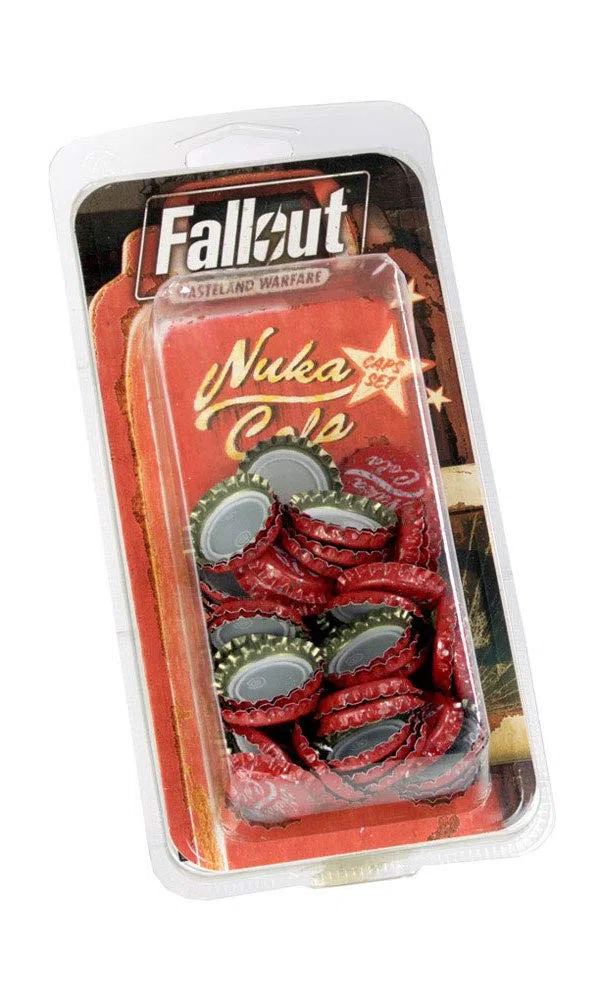 Modiphius Fallout: Wasteland Warfare - Nuka Cola Caps Set Revised