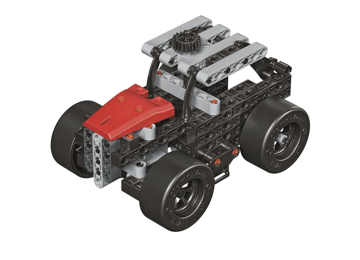 Clementoni Scienza e Gioco Laboratorio di Meccanica - Auto da Corsa, Set Costruzioni Bambini 8+ Anni, Scopri i Principi dell'Ingegneria, Made in Italy, Lingua Italiana, 19448
