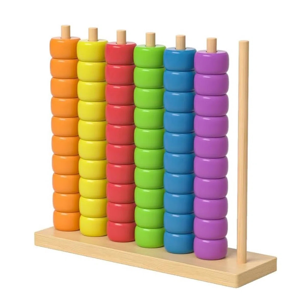 Puzzle impilabile con Anelli Colorati, Gioco Sfida Veloce per 2 Giocatori, Rompicapo competitivo da Tavolo per Serate in Famiglia
