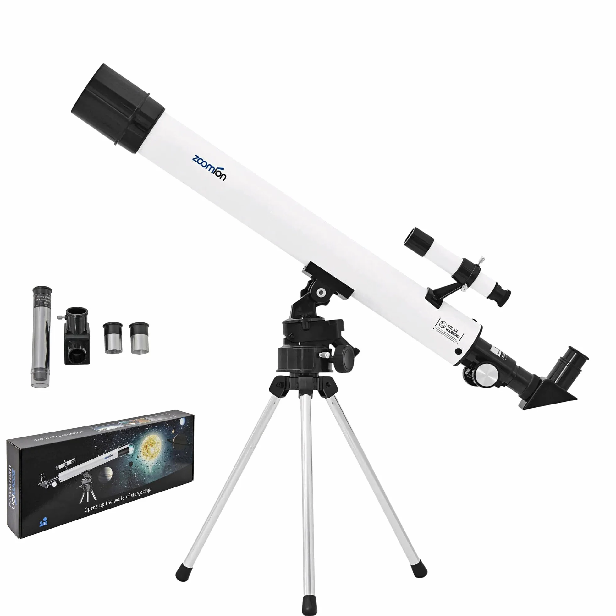 Spaceboy 500 AZ telescopio astronomico per bambini e principianti Set astronomia con treppiede e accessori