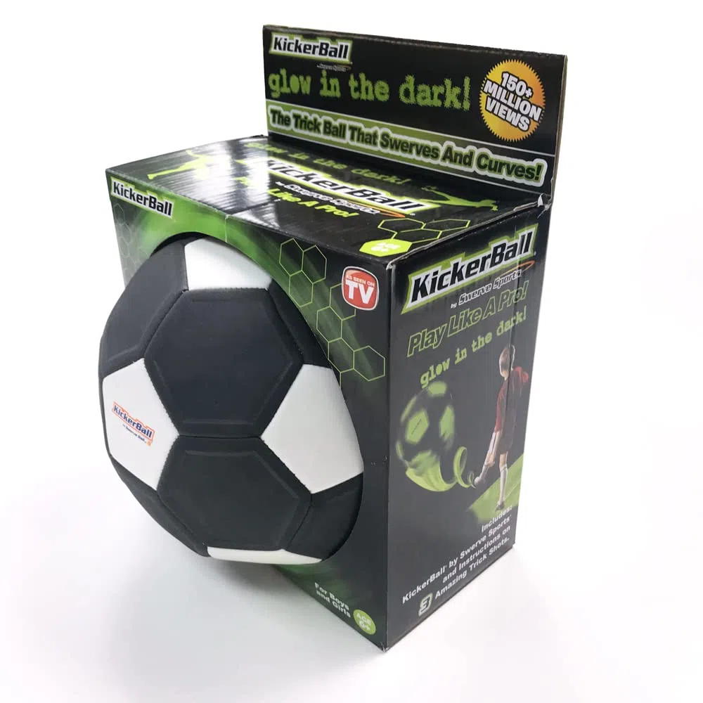 Kickerball Glow la palla con effetto che si illumina al buio