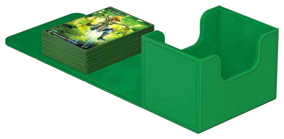 Ultimate Guard Sidewinder 100+ XenoSkin Monocolor Verde