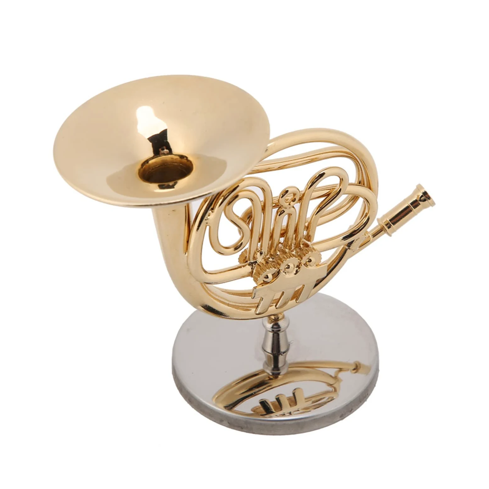 Strumento musicale in miniatura, Strumento da musica, Corno francese replica, Corno d'oro, Regali musicali, for, Regali di compleanno e Natale