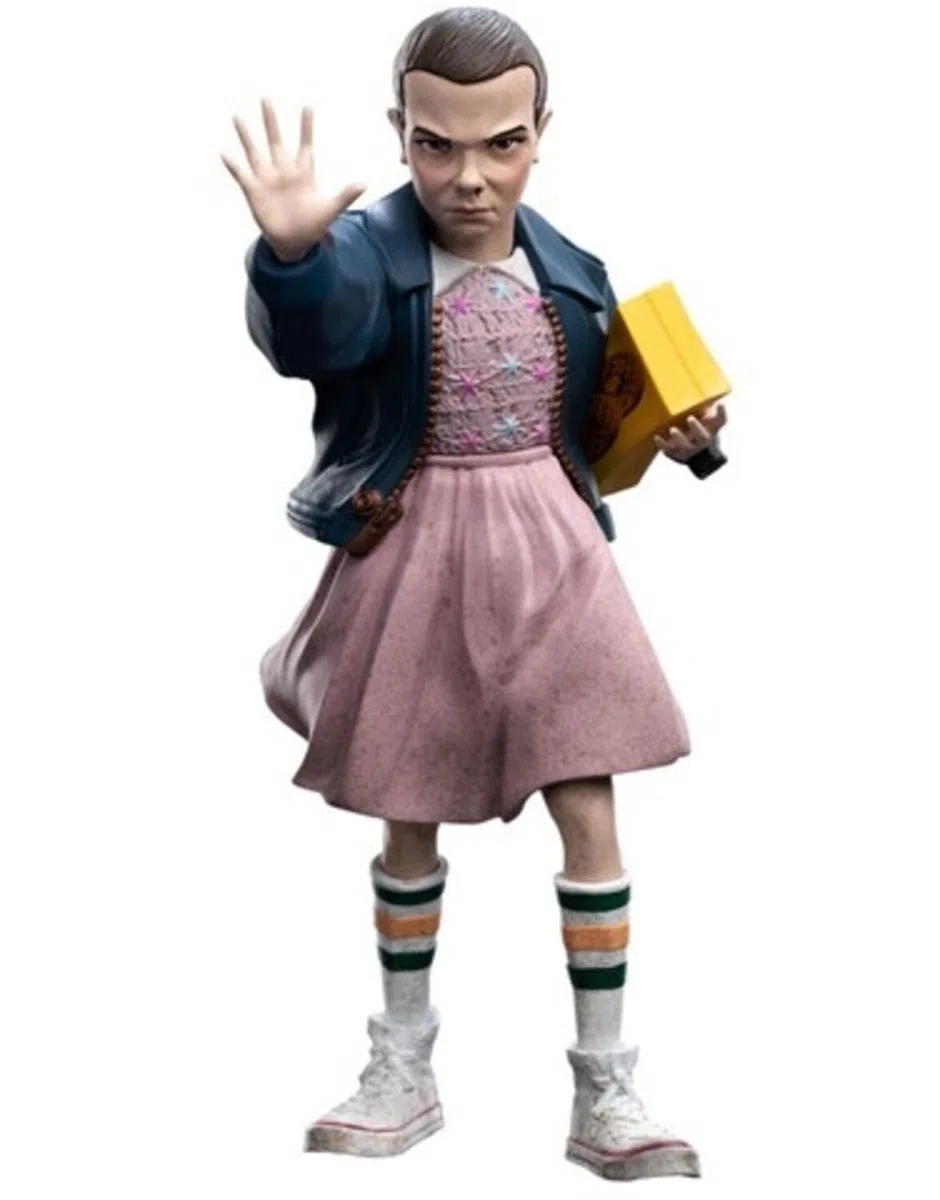 WETA Workshop Mini Epics ELEVEN UNDICI Sangue Naso da STRANGER THINGS Statuetta Collezione - Altezza 14cm