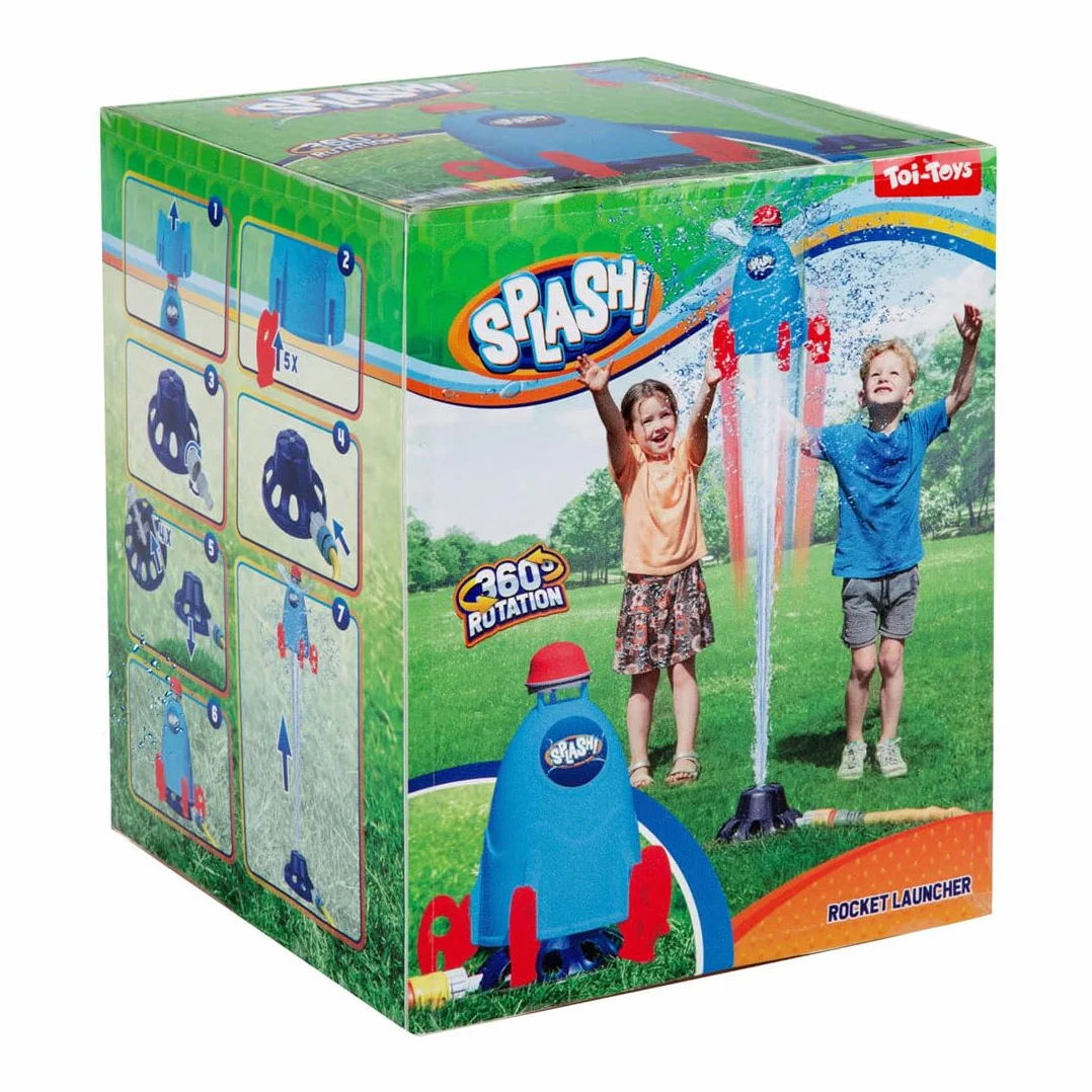 Spruzzatore d'acqua splash con lancio di razzo