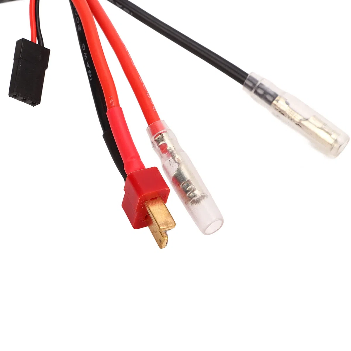 Regolatore Elettronico di Velocità RC ESC Spazzolato RC, 65a Modello di Nave Cingolata RC Impermeabile ESC Regolatore di Velocità Elettrico Spina a T Parte di Ricambio ESC Spazzolata