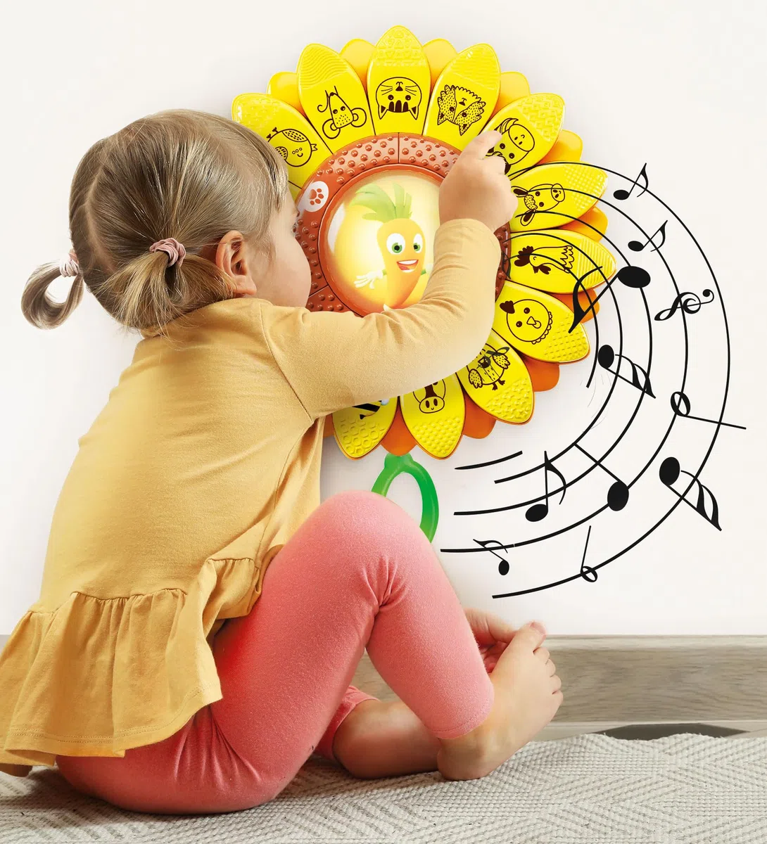 Lisciani Giochi - Carotina Il Girasole Educativo, 113767