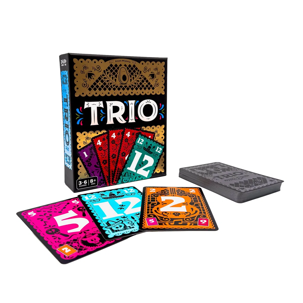 Cocktail Games Trio (aggiornamento 2025) - Gioco di carte - 8 anni in su, 3-6 giocatori, tempo di gioco 15 minuti