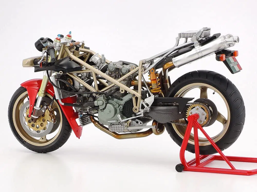Tamiya 300014068 Ducati Desmo Veicolo 14068 916, Multicolore, Mittel