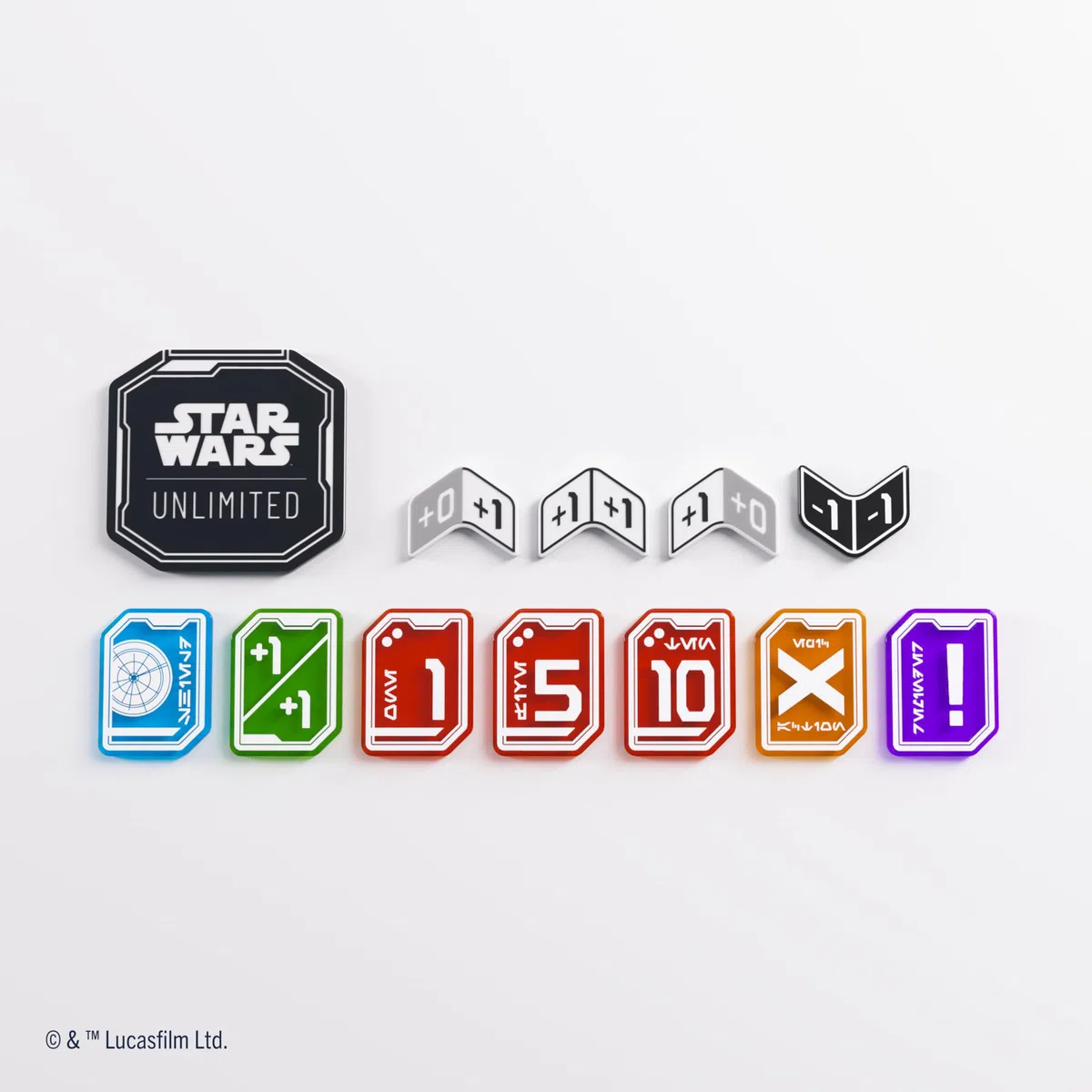 Gamegenic GGS560111 - Star Wars: Unlimited Acrylic Tokens