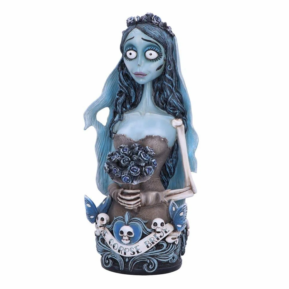 Nemesis Now Busto Emily con licenza ufficiale Corpse Bride, blu, 29,3 cm