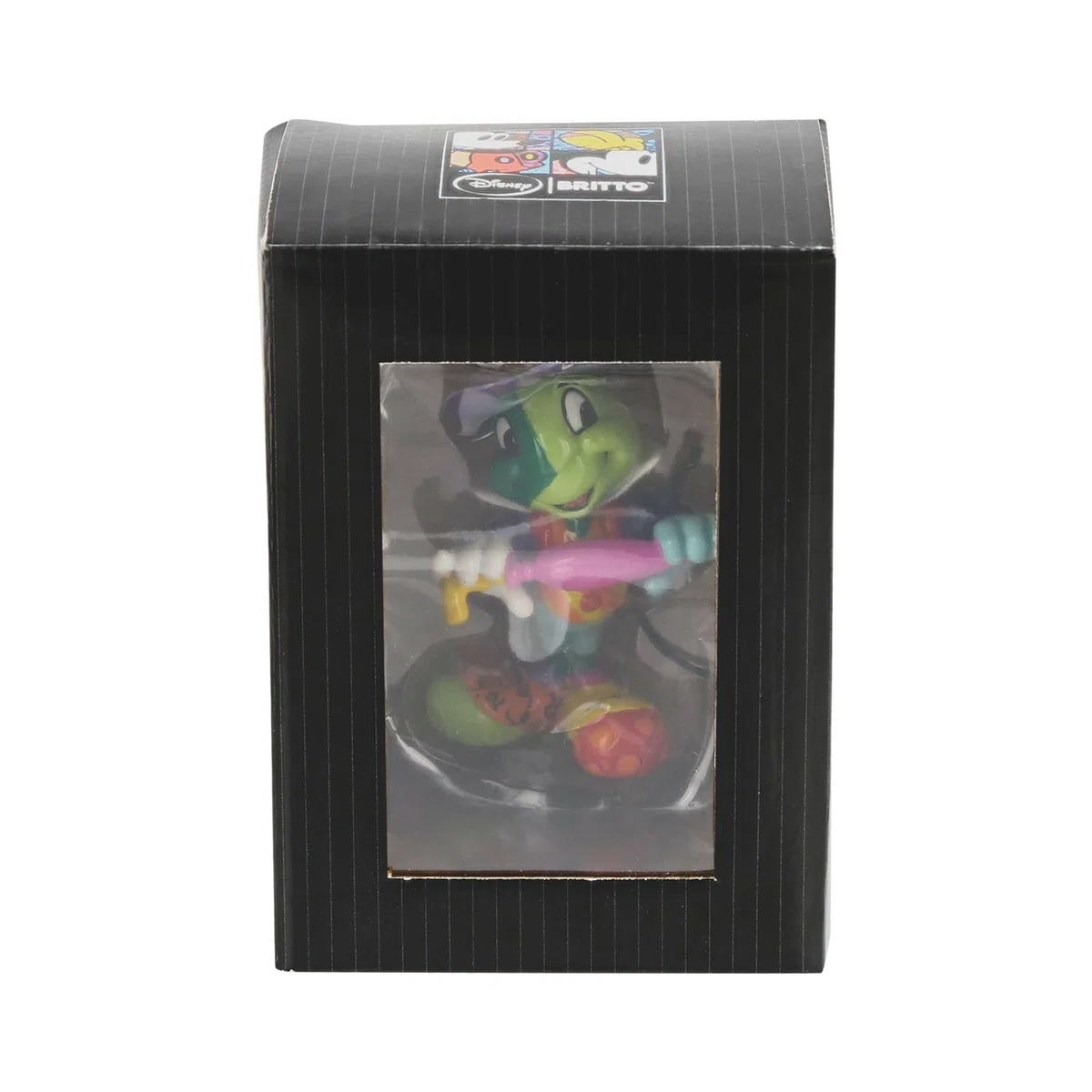 Disney Tradition Il Grillo Parlante Scatola a Finestra Figurina, Resina, Multicolore, 4 x 4 x 10 cm