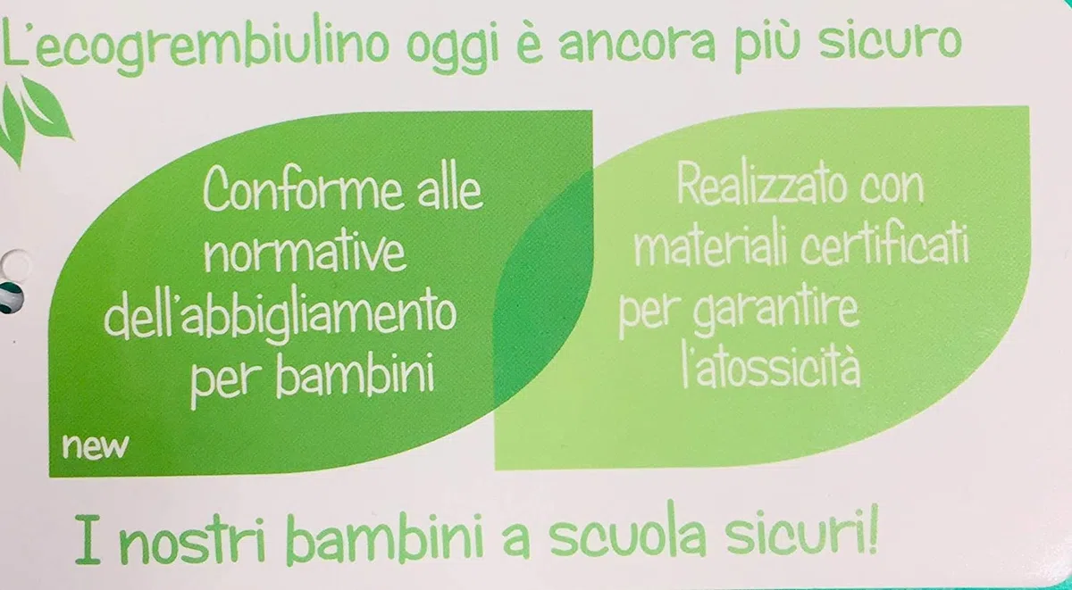 Grembiule Scuola ELEMENTARE Bimbo (Nero, 9ANNI-134CM)