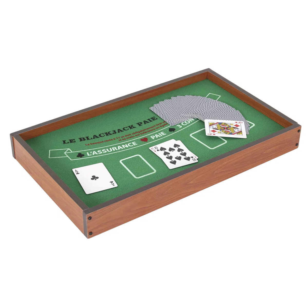 MISTER GADGET, MG3490, Porta Il Casinò a casa Tua con Questo Gioco da Casinò 2 in 1! Bluff, strategia e risate garantite tra Amici e in Famiglia con Questo Gioco di Blackjack e Roulette.