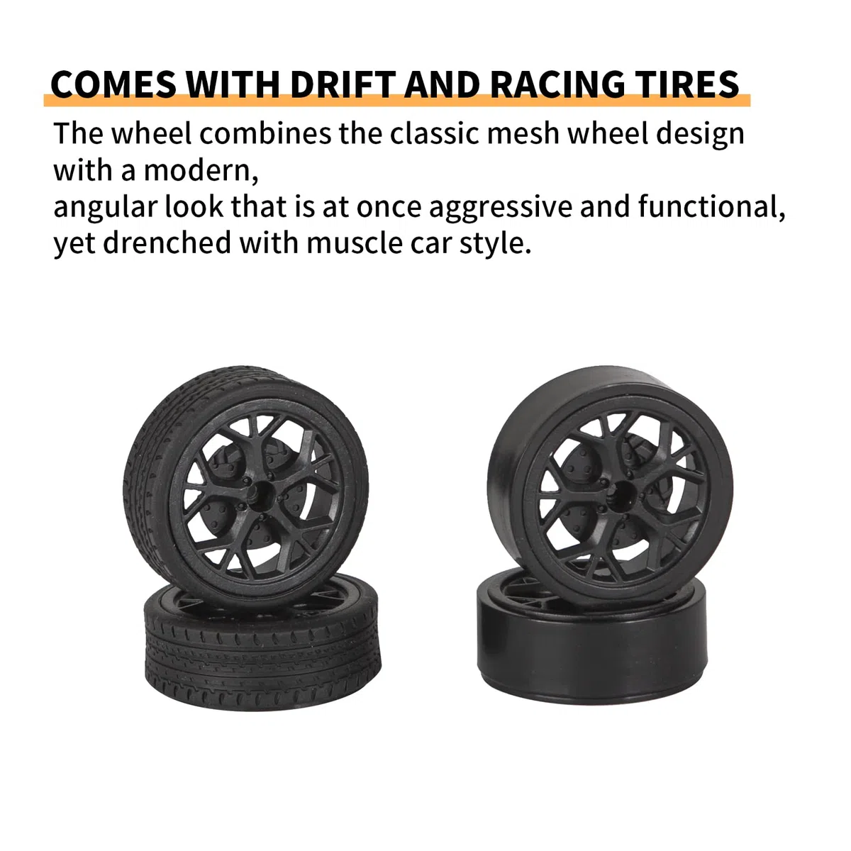 iBlivers Macchina Telecomandata RC Drift 1:14 Telecomando Auto 4WD Veicolo ad Alta Velocità da corsa RC Drifting Auto Regali Giocattoli per Ragazzi Bambini