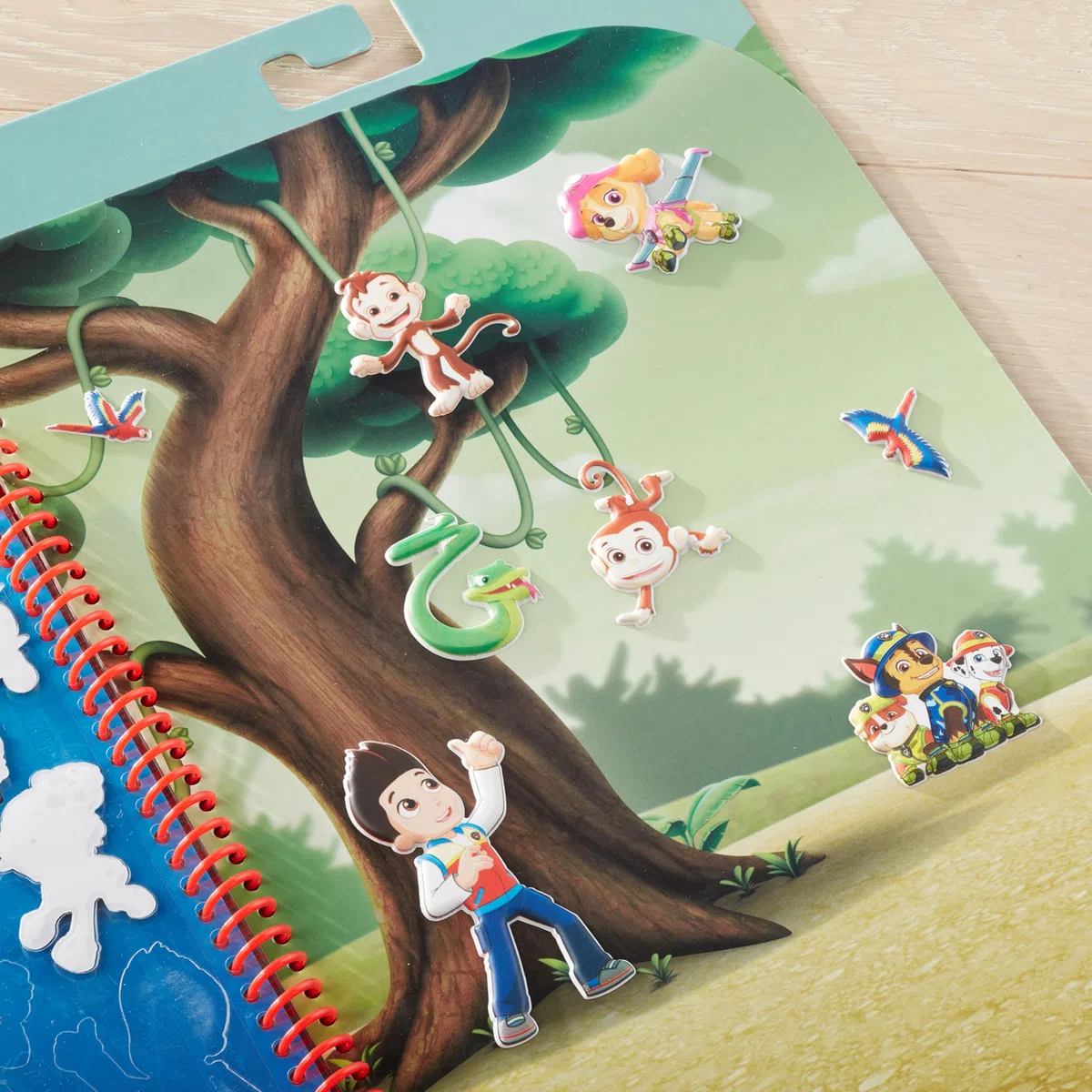 Melissa & Doug | Paw Patrol Adesivi | Skye, Rubble, Marshall, Chase |Set 3 Pezzi | Multicolore | Gioco Educativo | 3+ Anni | Regalo Bambini Bambine