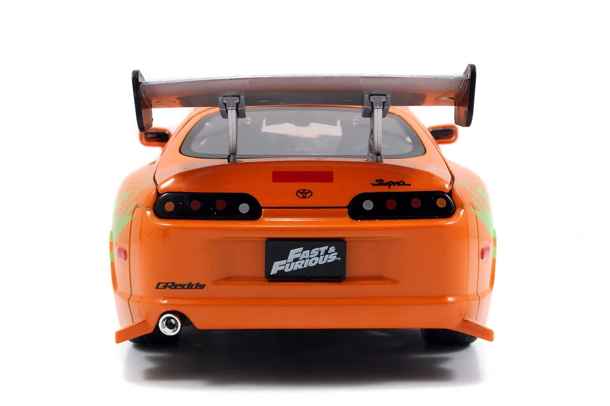 Jada TOYS - Fast & Furious 1995 Toyota Supra In Scala 1:24 Die-cast, + 8 Anni, 253203005