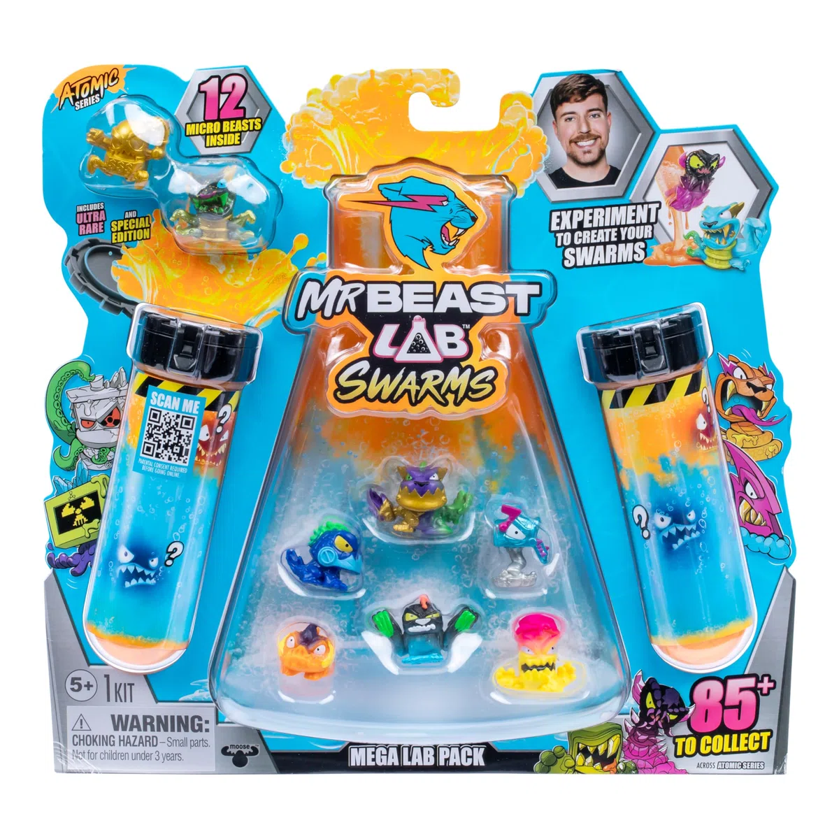 MRBEAST LAB Swarms Atomic Series - Confezione da 12 pantere notturne