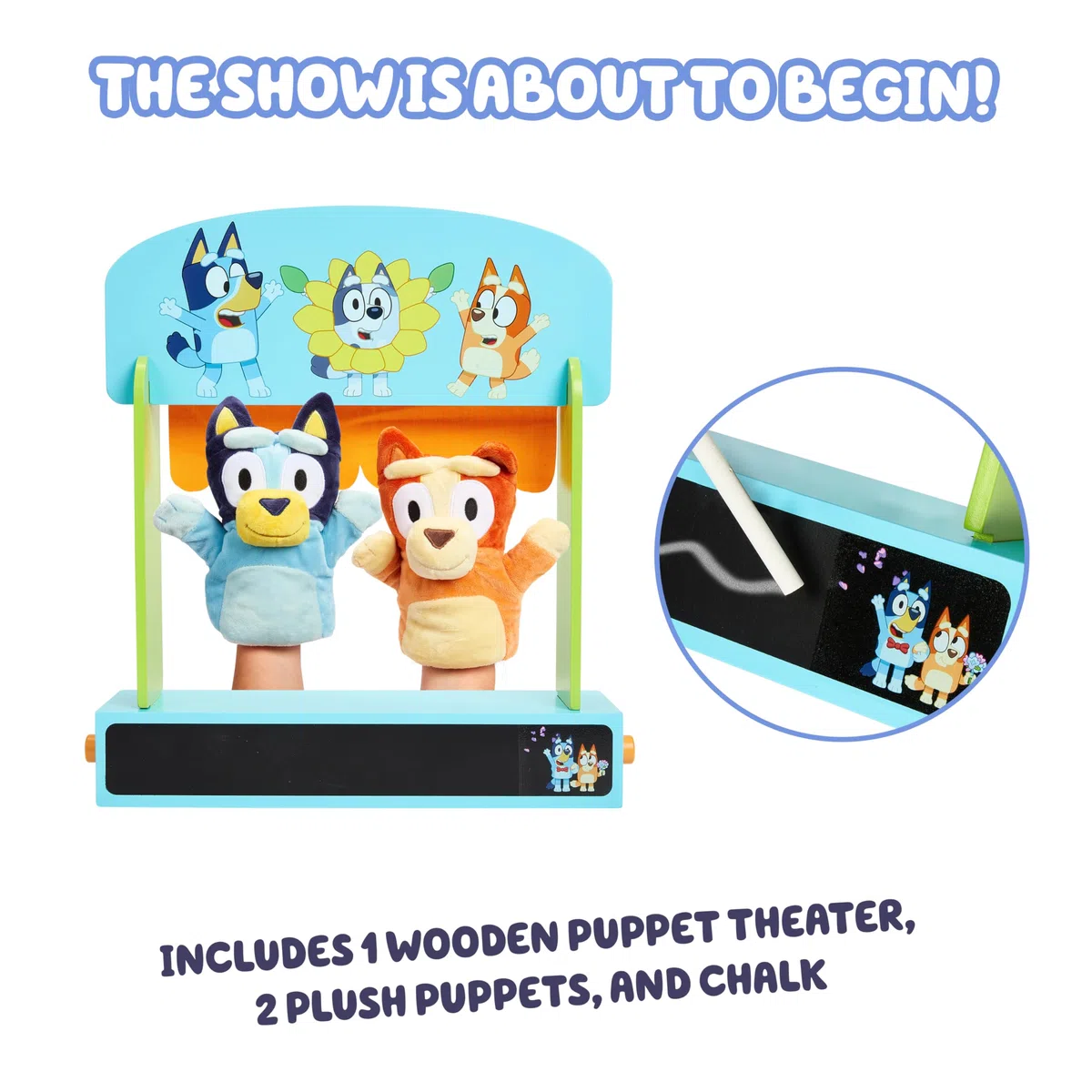 BLUEY 8th Wonder Teatro delle Marionette in Legno, (69226)