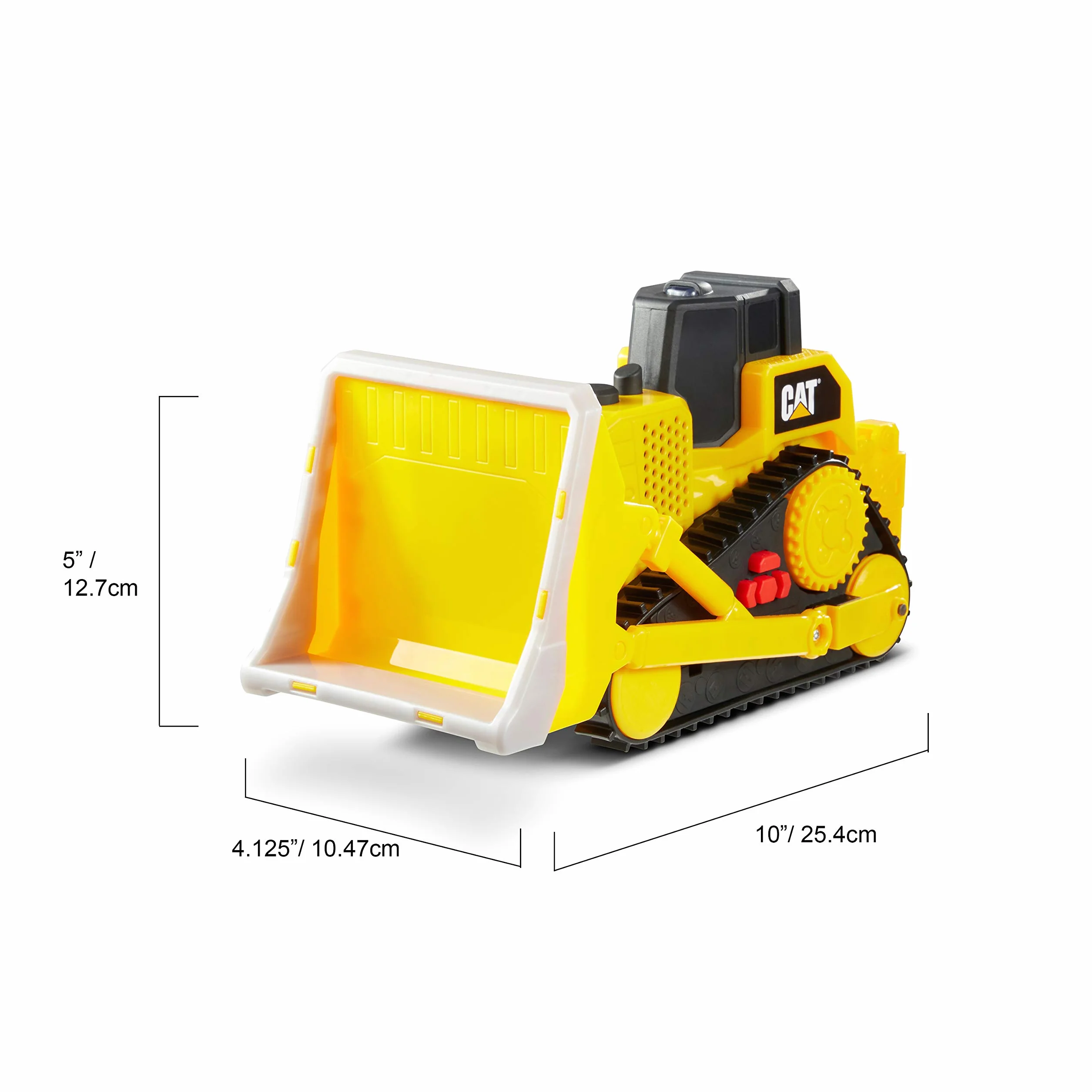 CAT Caterpillar, Tough Machines Bulldozer Veicolo da costruzione, Colore Giallo, Nero, 82287