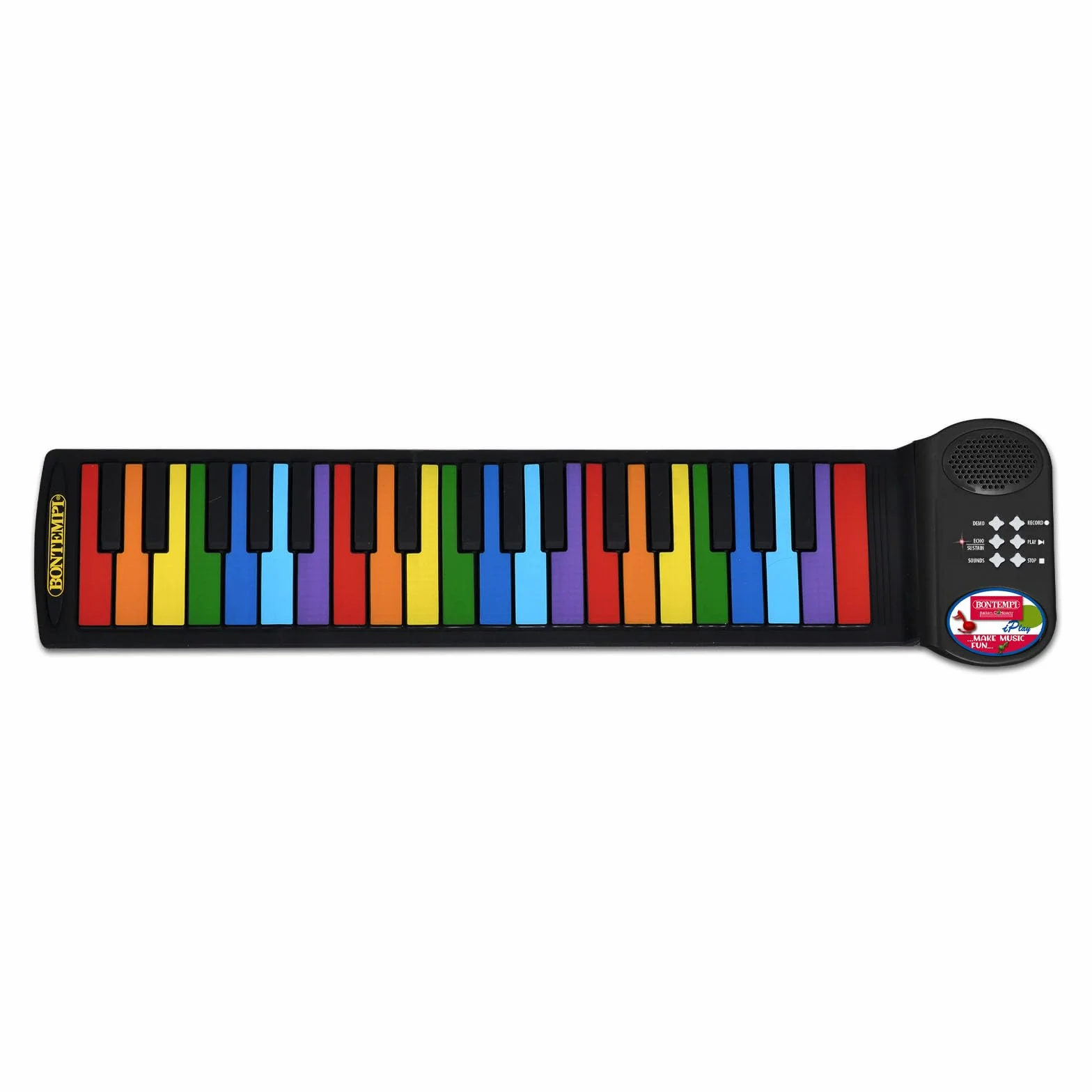 Bontempi | ColorKeys - Piano Roll Up 37 Tasti con Note Colorate per Imparare e Creare Melodie Con Gioia