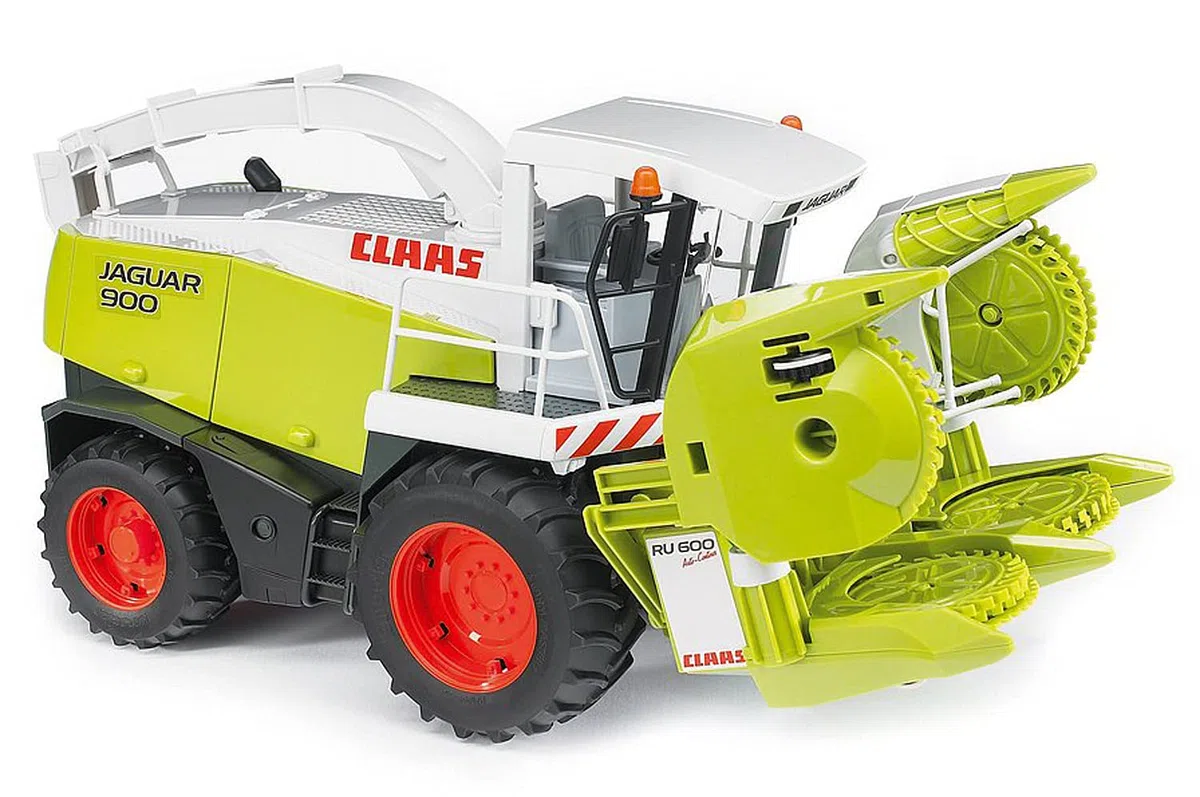 bruder 02131 - Claas Jaguar 900 trinciacaricatrice, azienda agricola, agricoltura, trattore