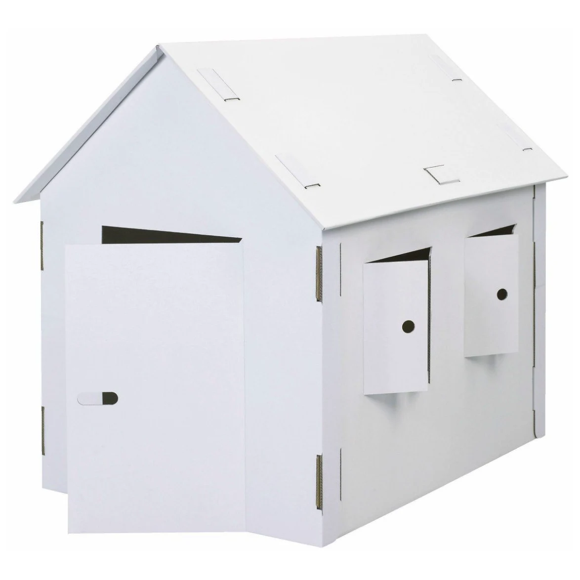 KREUL 39105 - joyPac Giocattolo di cartone bianco per dipingere, incollare e decorare Gioco per bambini Dimensione XXL Dimensioni circa 120 x 80 x 110 cm