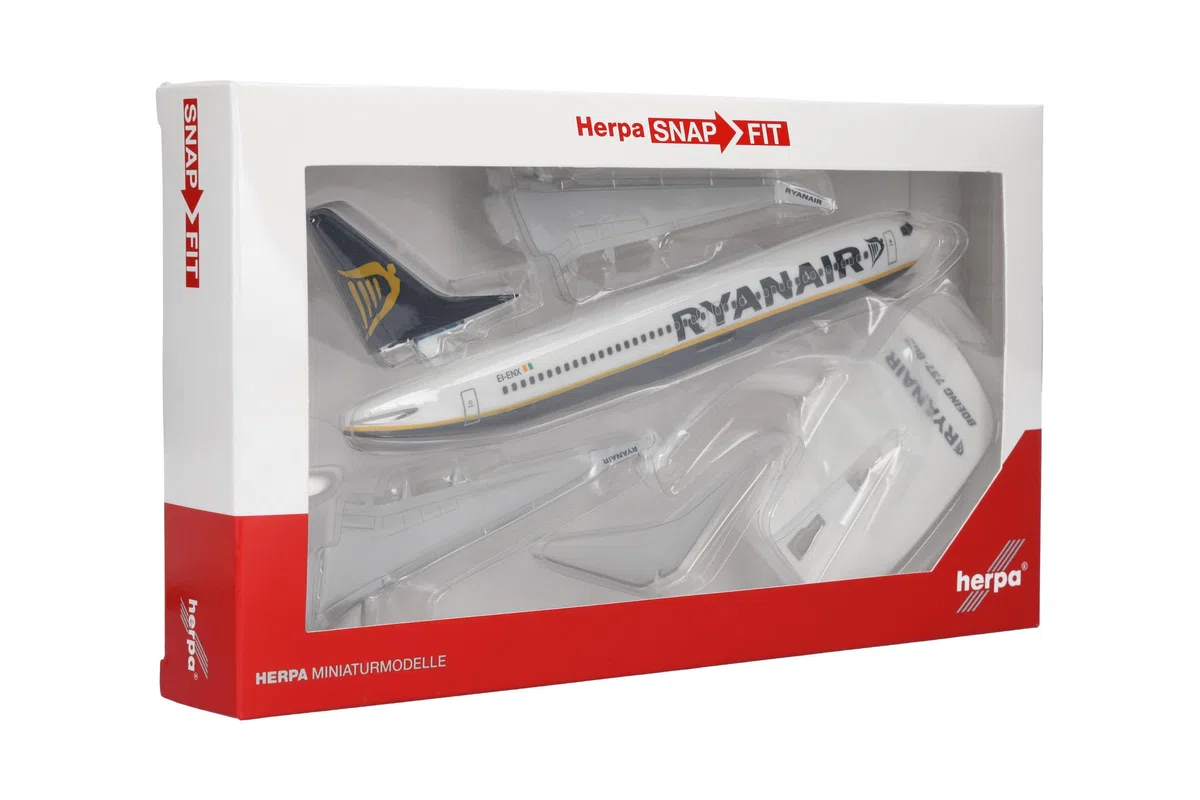 Herpa 609395 - Ryanair Boeing 737-800