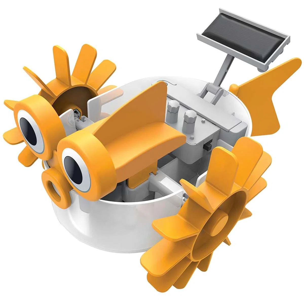 4M 403415 Green Science Aqua Robot-Solar Hybrid Power, Multi