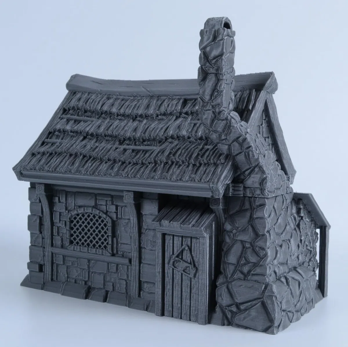 Casa medievale, 28 mm, modello di casa medievale per tavoletta e terreni RPG
