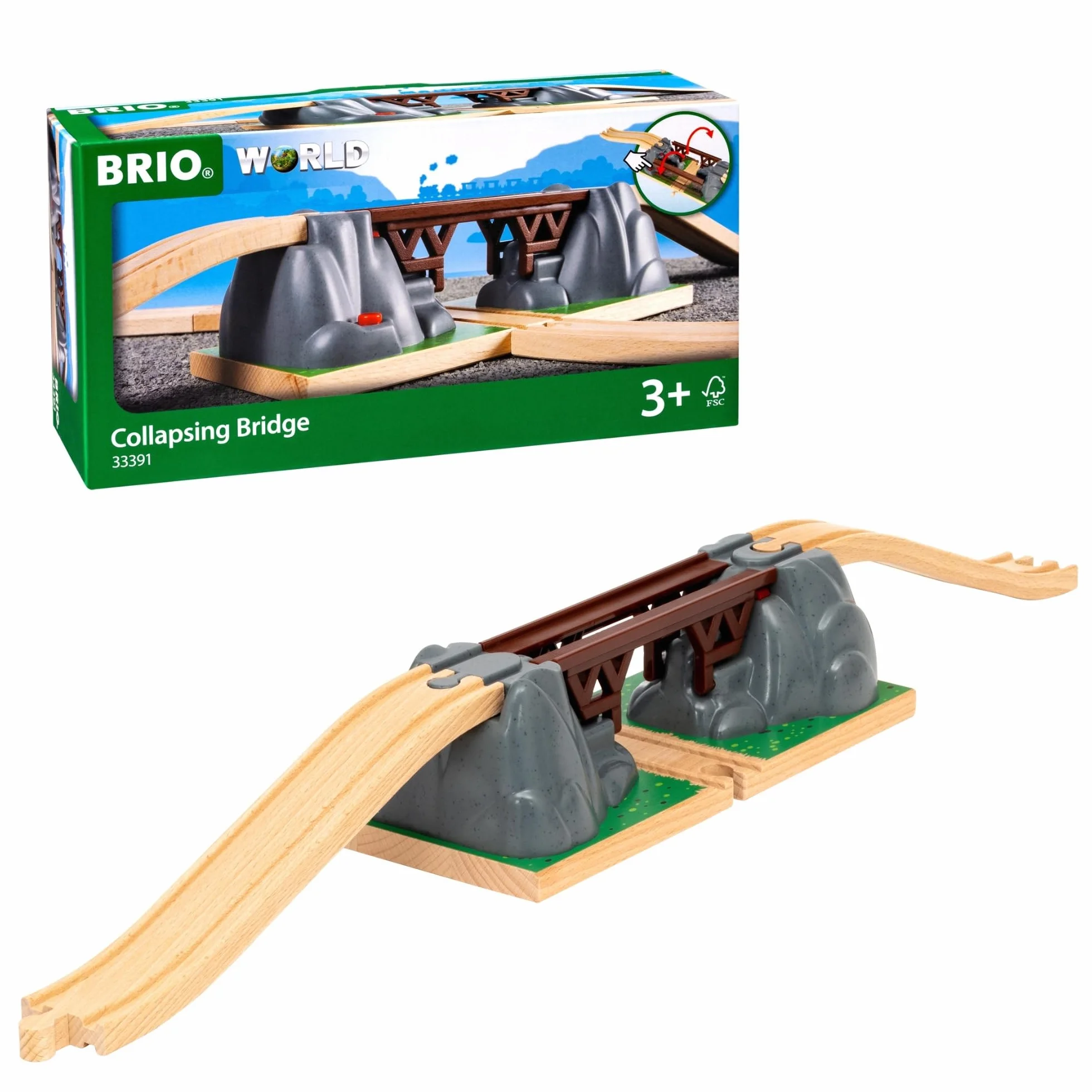 BRIO 33391 Ponte Pericolante, BRIO Accessori, Età Raccomandata 3+
