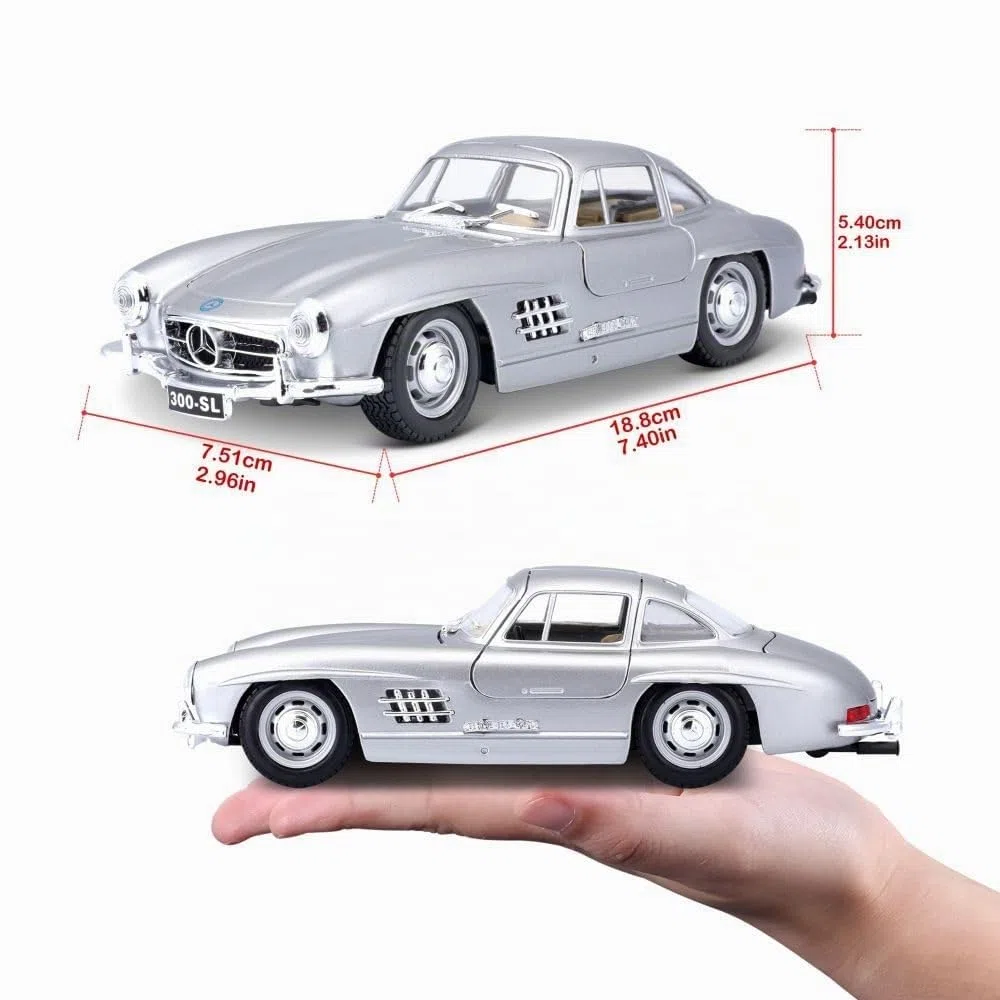 Mercedes-Benz 300 Sl (1954) argento (18-22023S), colore (1)