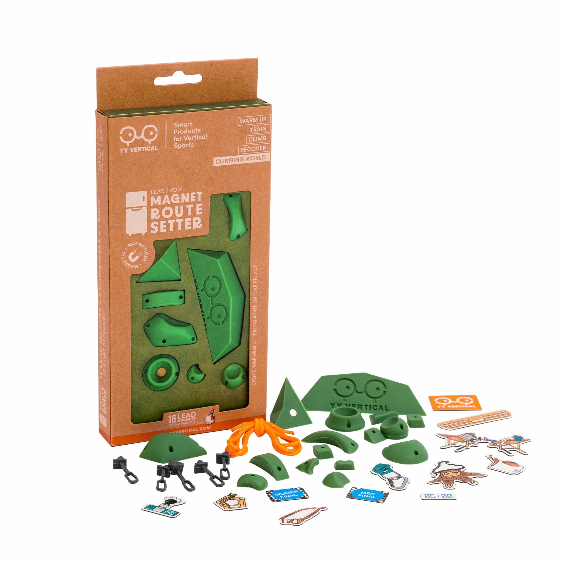 YY Vertical - Magnet Route Setter, Arrampicata Mantiene Magneti per Frigorifero, Lead Edition