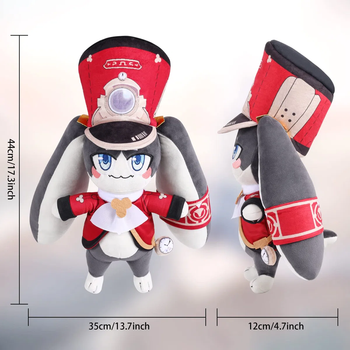 UTIEHD Honkai Star Rail Peluche Pom-pom, Plushie Bambola, Costume Cosplay Peluche Puntelli per i fan