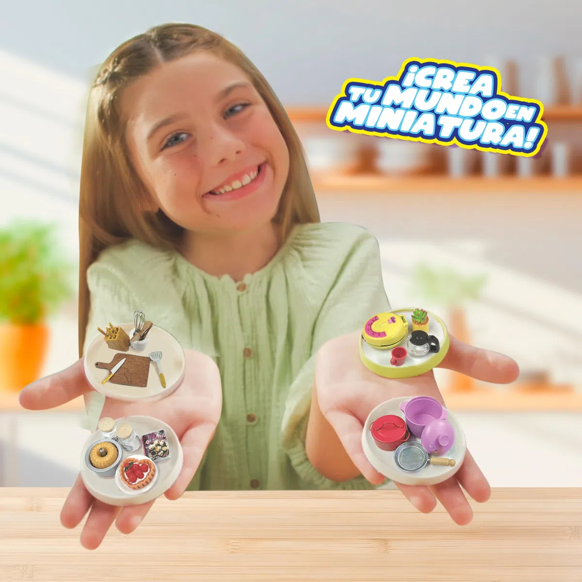 Bizak Mini World Accessori da Cucina, Capsule Sorpresa con Mini Collezionismo, Utensili e Decorazioni, 132 Articoli per Completare la Tua Cucina, Bambini e Ragazze +6 Anni (64509002)