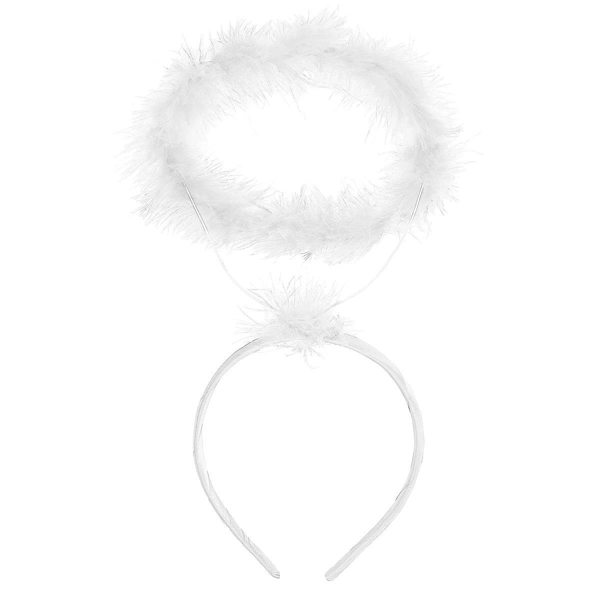 Set con ali d'angelo + fascia d'angelo | ali d'angelo | fascia d'angelo | ali di cupido | ali di piume | Cristo bambino come accessorio per costume da donna Halloween | carnevale | festa a tema
