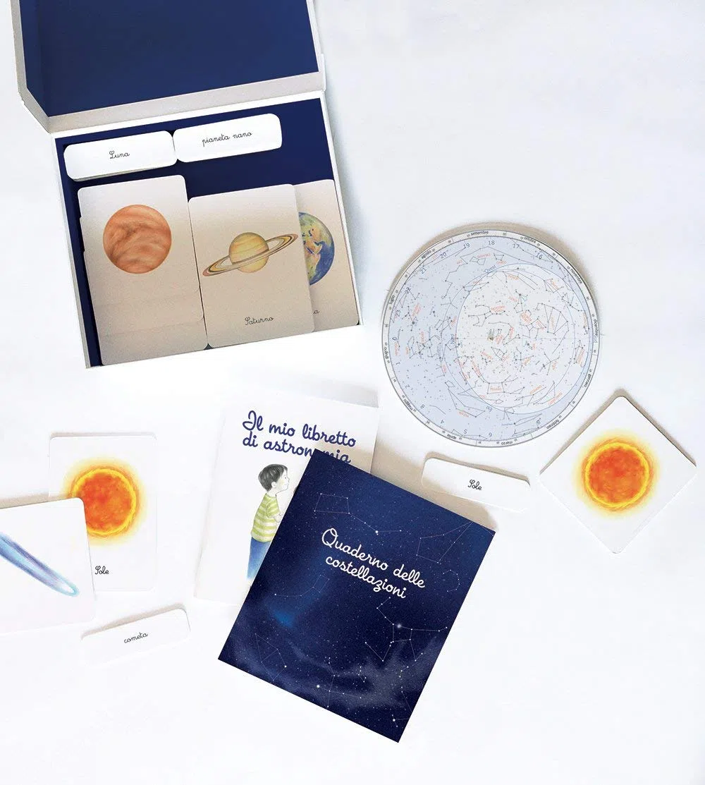 Il Mio Cofanetto Montessori di Astronomia