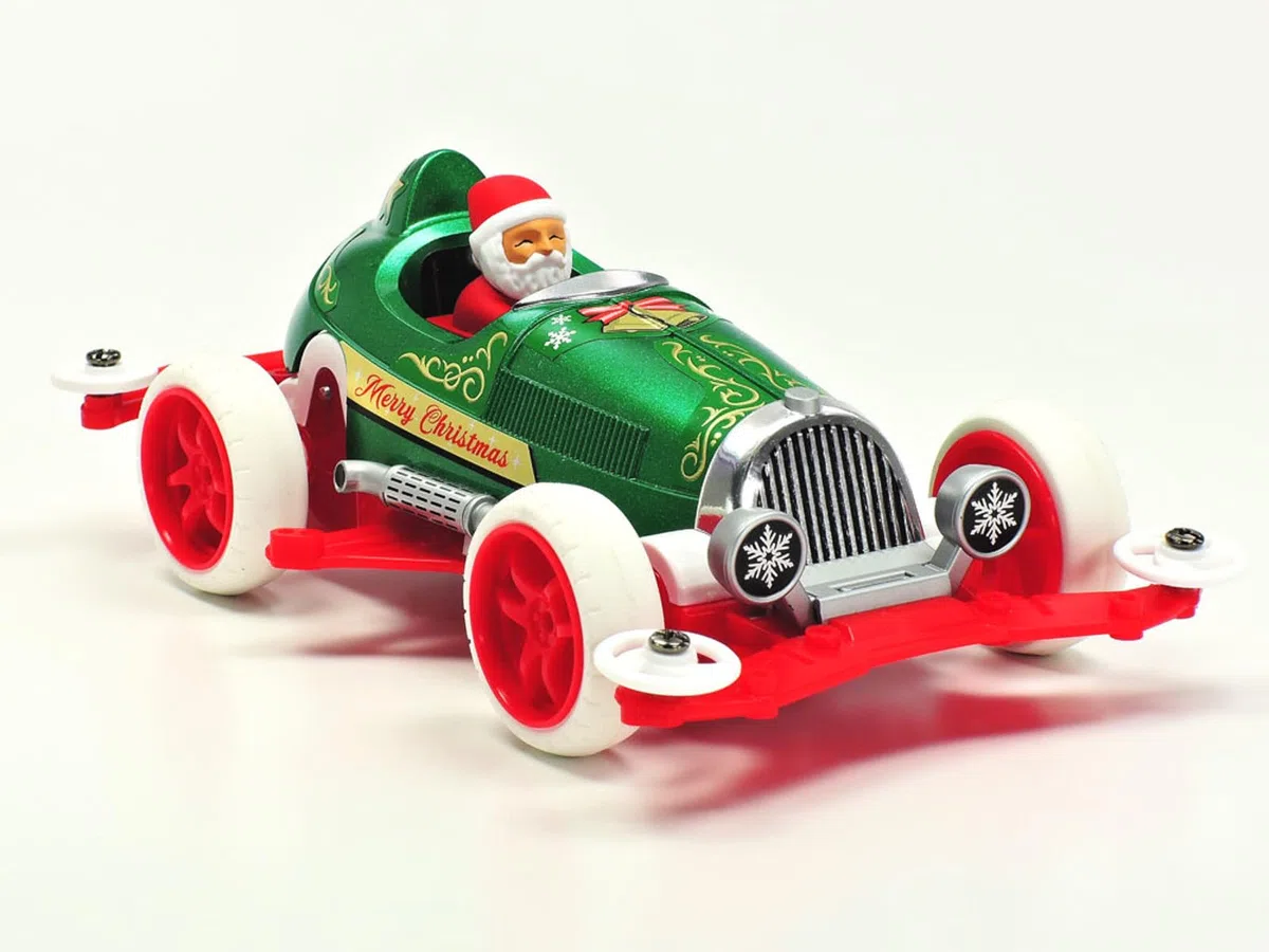Tamiya Mini 4WD Babbo Natale 95678 - Automobile, Mini 4WD, Giocattolo, Bambini, Ragazzo, Unisex