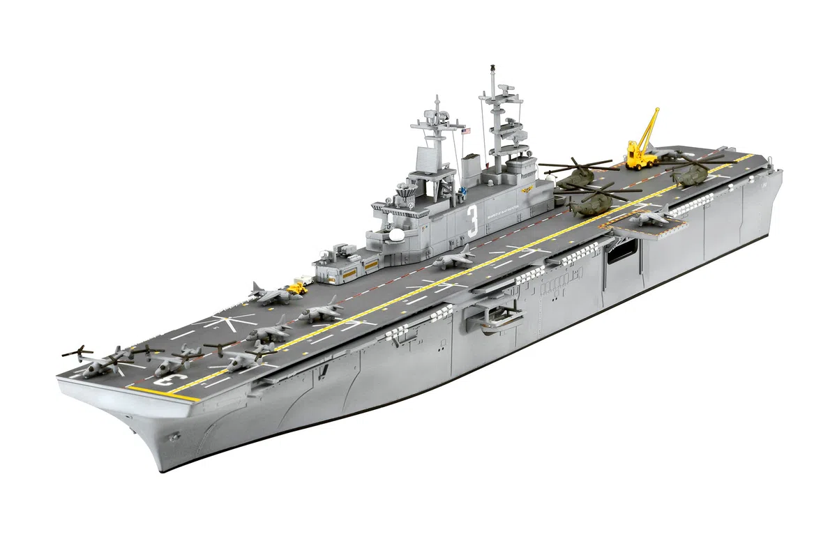 Revell Tescoma US Navy Assault Carrier Wasp Class