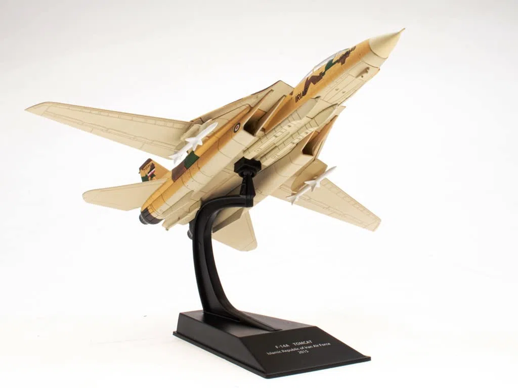 OPO 10 - Aereo da Caccia Militare 1/100 Compatibile con F-14A Tomcat Repubblica Islamica dell'Iran Air Force 2015 - con Ali spiegate - CP58