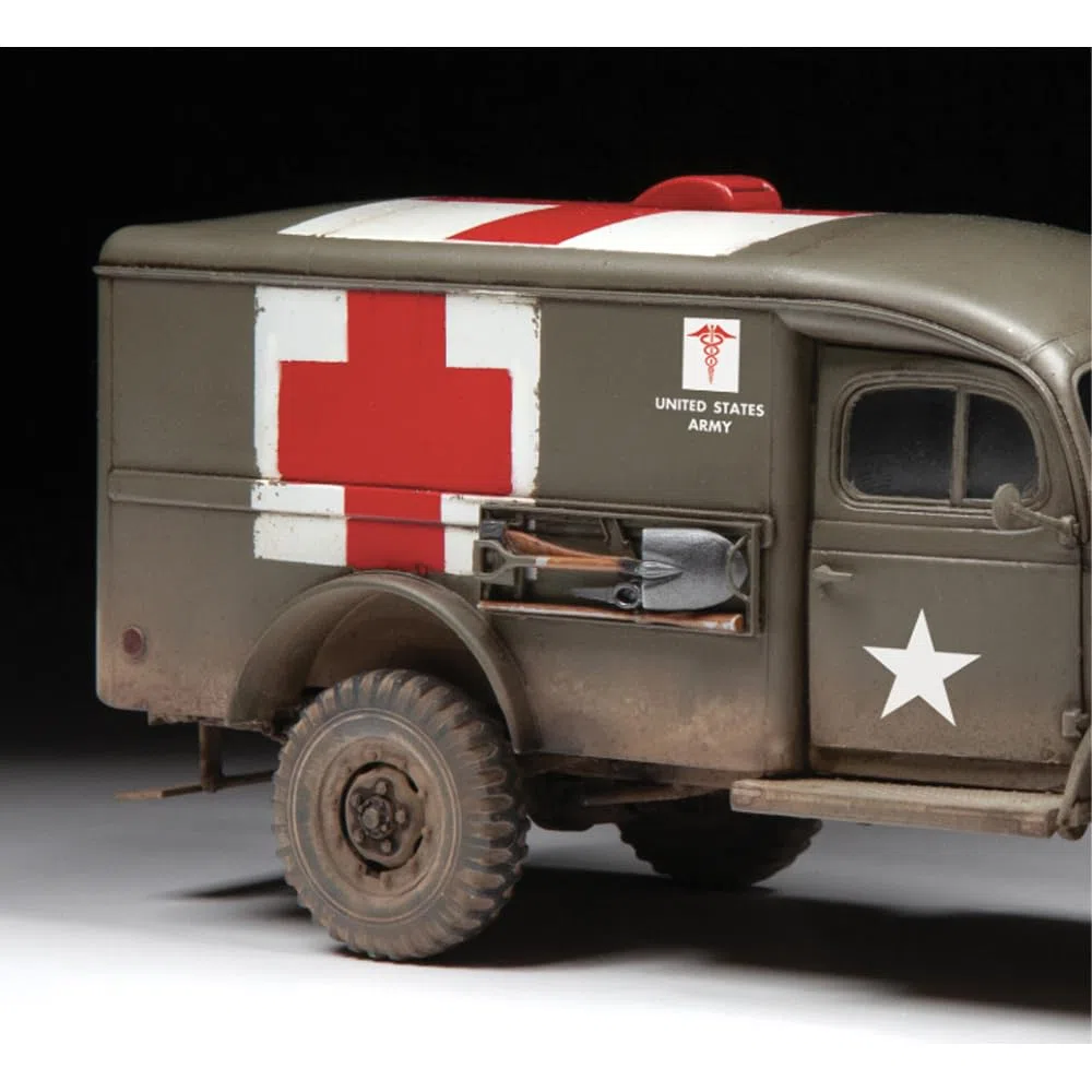 Zvezda - 1/35 WC-54 Ambulance - Modellismo in plastica - Scala: 1:35