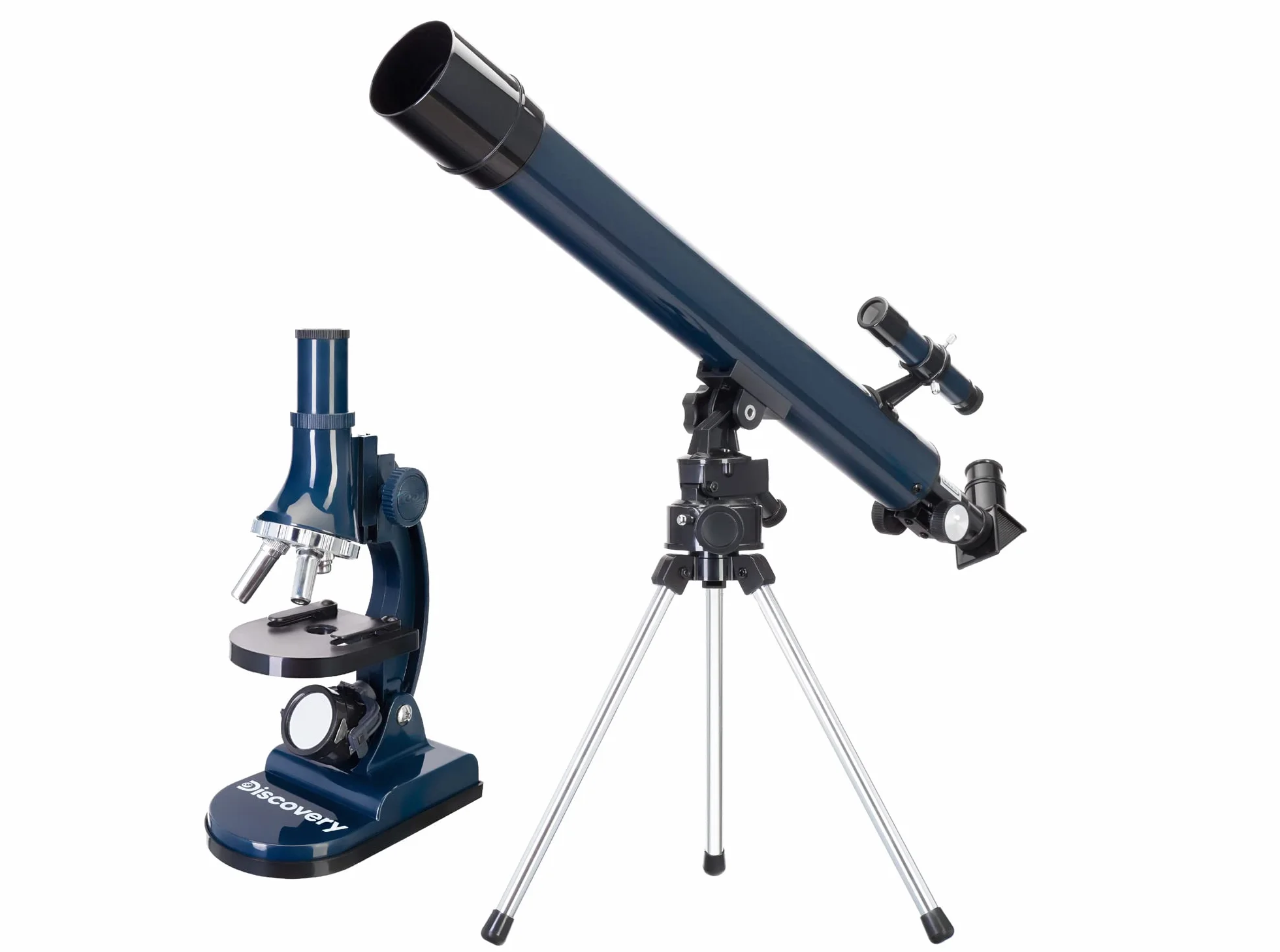 Discovery Scope 2 Set Didattico Per Bambini Con Microscopio e Telescopio, Con Accessori e Un Libro in Italiano