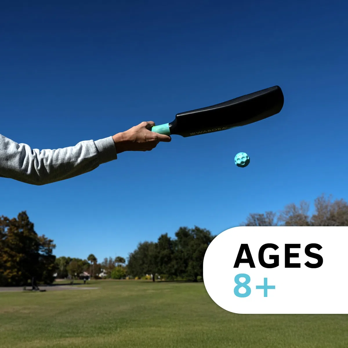 Waboba Mini Cracket Set – Mini mazza Cracket con Mini Moon Ball per Baseball